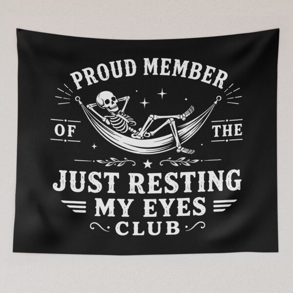 Item preview, Just Resting My Eyes, Funny Dad, Fathers Day Gift designed and sold by Sprinkle12345.