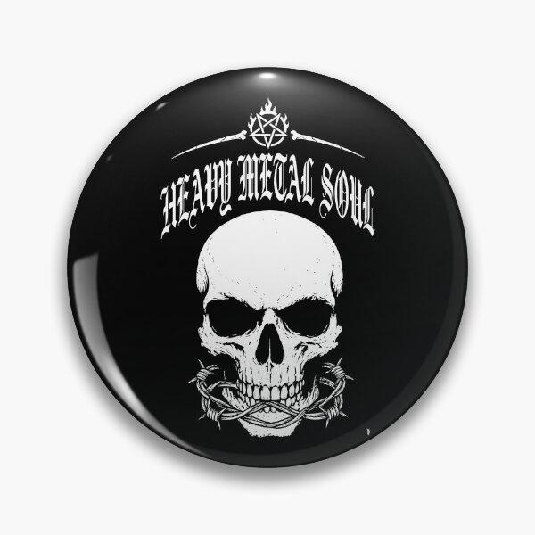 Item preview, BIRD Heavy Metal Soul Skull T-Shirt designed and sold by shopBird.