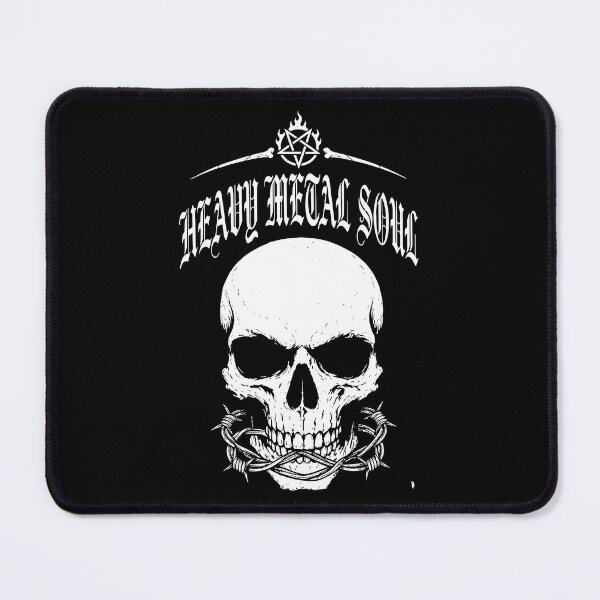 Item preview, BIRD Heavy Metal Soul Skull T-Shirt designed and sold by shopBird.
