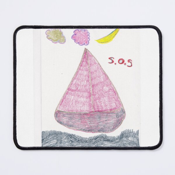 Item preview, Sailing away on a crayon-colored sea designed and sold by Ccandraw.
