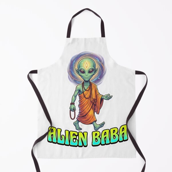 Item preview, Alien Baba Chill Stroll Sticker designed and sold by krazzyremo.