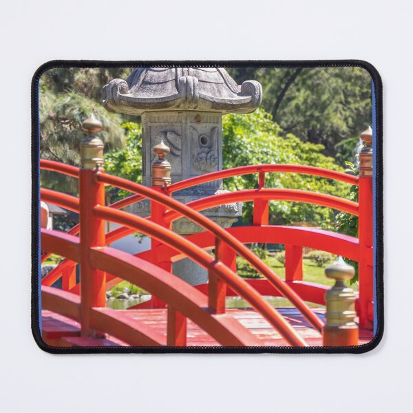 Item preview, Argentina. Buenos Aires. Japanese Garden. Lantern & Red Bridge. designed and sold by vadim19.