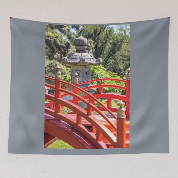 Item preview, Argentina. Buenos Aires. Japanese Garden. Lantern & Red Bridge. designed and sold by vadim19.