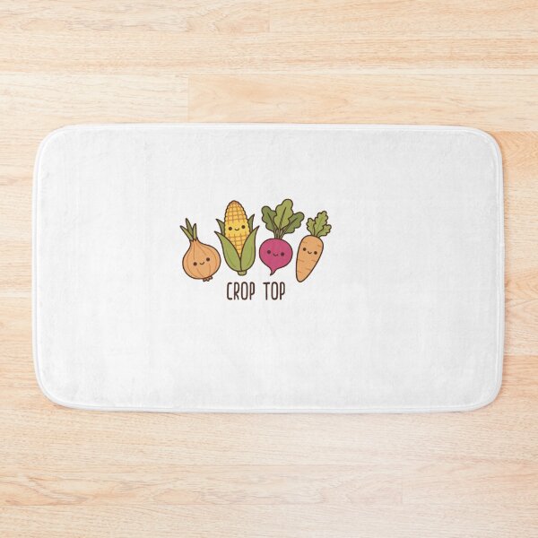 Item preview, Crop Top Vegetable Pun designed and sold by Gbriel3.