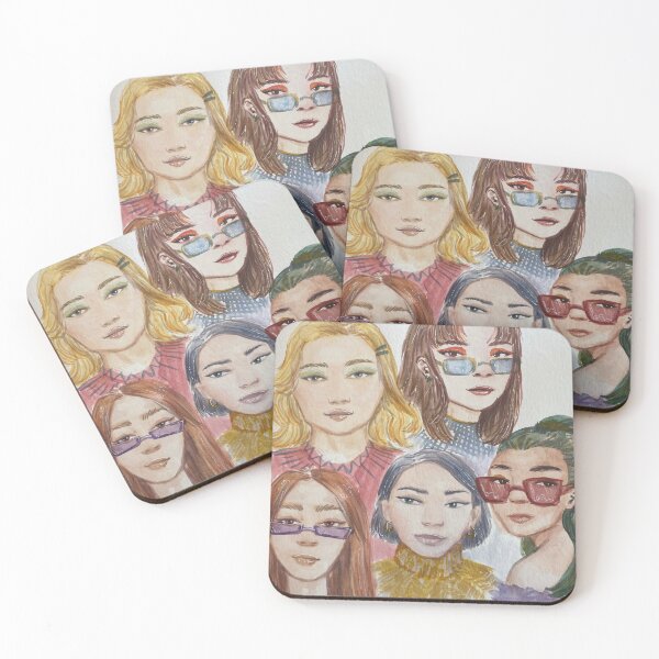 Item preview, Watercolor Girls designed and sold by AddySheaGallery.