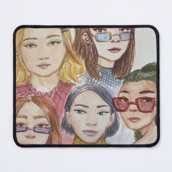 Item preview, Watercolor Girls designed and sold by AddySheaGallery.