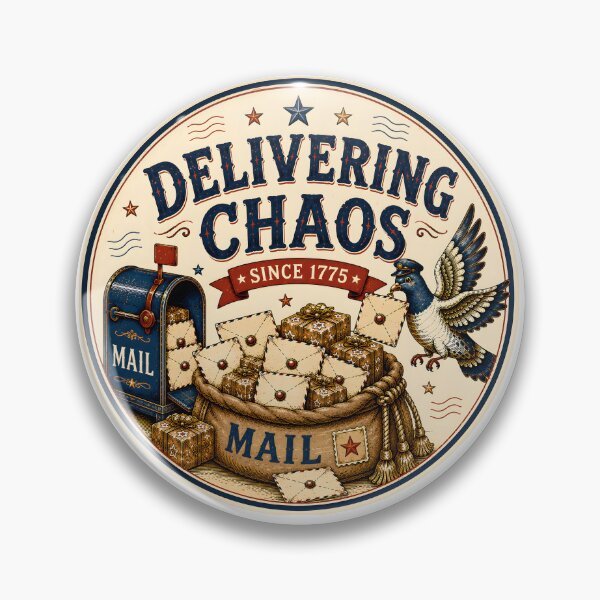Item preview, Delivering Chaos Since 1775 designed and sold by Omni Craft .