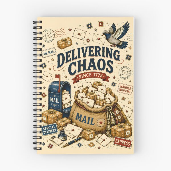 Item preview, Delivering Chaos Since 1775 designed and sold by Omni Craft .