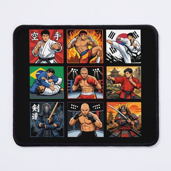Item preview, Martial Arts Masters Pop Art designed and sold by redsharkuk.