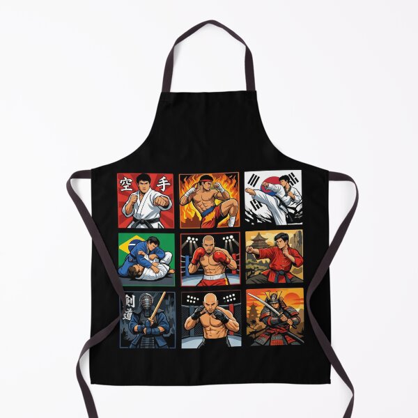 Item preview, Martial Arts Masters Pop Art designed and sold by redsharkuk.