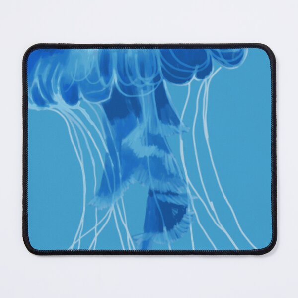 Item preview, Glowing Blue Jellyfish designed and sold by MarineCanvas.