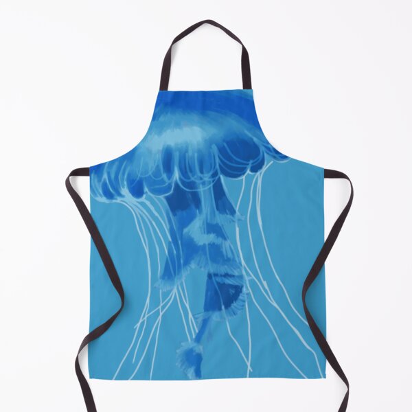 Item preview, Glowing Blue Jellyfish designed and sold by MarineCanvas.