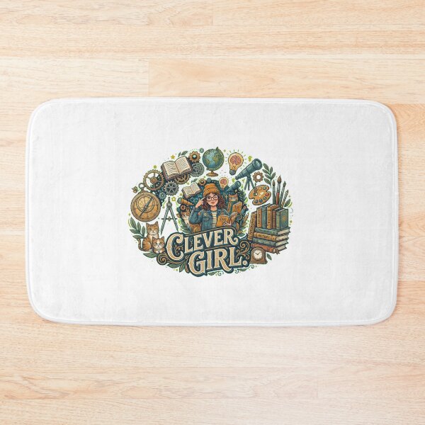 Item preview, Smart Girl Universe Education Vintage Illustration designed and sold by Alta-store.