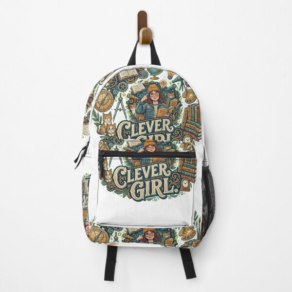 Item preview, Smart Girl Universe Education Vintage Illustration designed and sold by Alta-store.