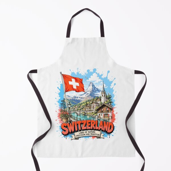 Item preview, Switzerland Urban Graffiti Travel Vintage Design designed and sold by AtuqStudio.