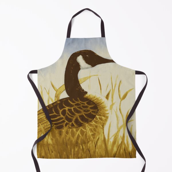 Item preview, Wild Goose in Golden Marsh designed and sold by MarineCanvas.