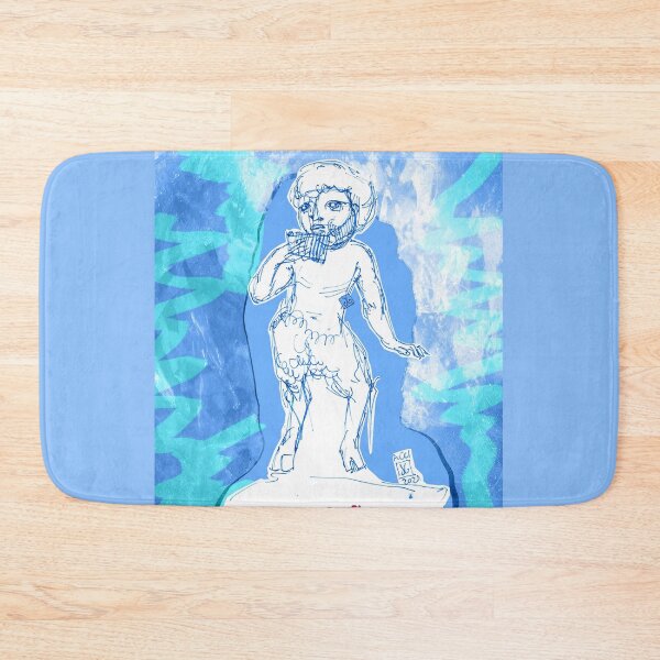 Item preview, Playing Pan Flute (Original Art Drawing by ACCI) designed and sold by VanyssaGraphics.