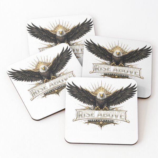 Item preview, Premium Eagle Motivational T-Shirt designed and sold by Saeed  Ahmad.