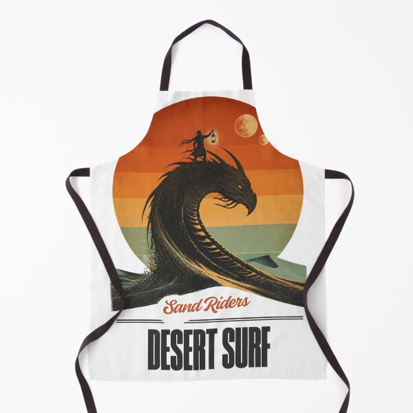 Item preview, Desert Surf Sand Riders | Vintage Fantasy Dragon Rider Retro designed and sold by designerTurker.