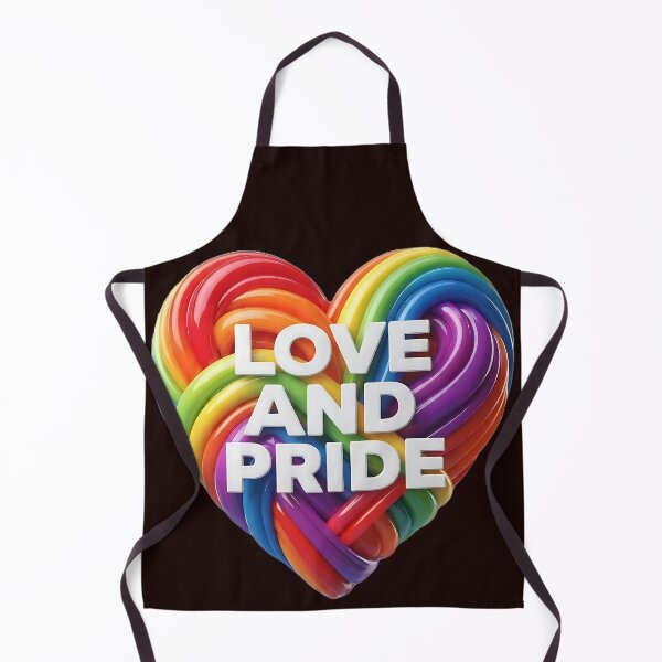 Item preview, PRIDE RAINBOW HEART - LOVE AND PRIDE designed and sold by ToxicInkArt.