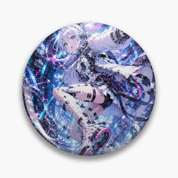 Item preview, Cyberpunk Neon Genesis Japanese Anime Art - Futuristic Mecha Vortex Design designed and sold by Japan-kanji-ya.