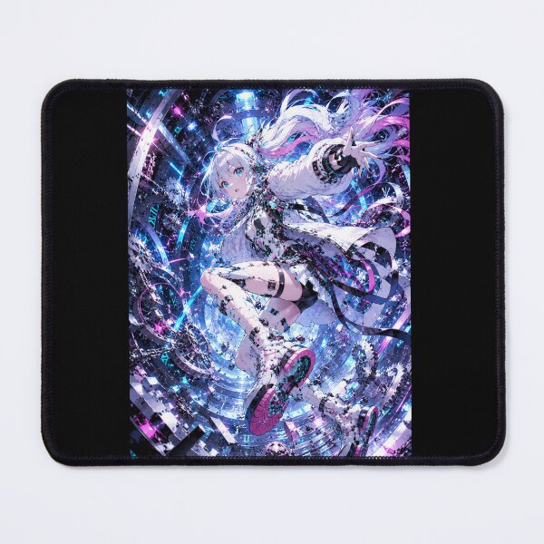 Item preview, Cyberpunk Neon Genesis Japanese Anime Art - Futuristic Mecha Vortex Design designed and sold by Japan-kanji-ya.