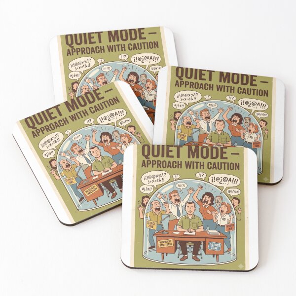 Item preview, Funny Vintage Introvert Office Design designed and sold by urbinet.