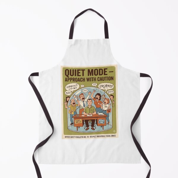 Item preview, Funny Vintage Introvert Office Design designed and sold by urbinet.