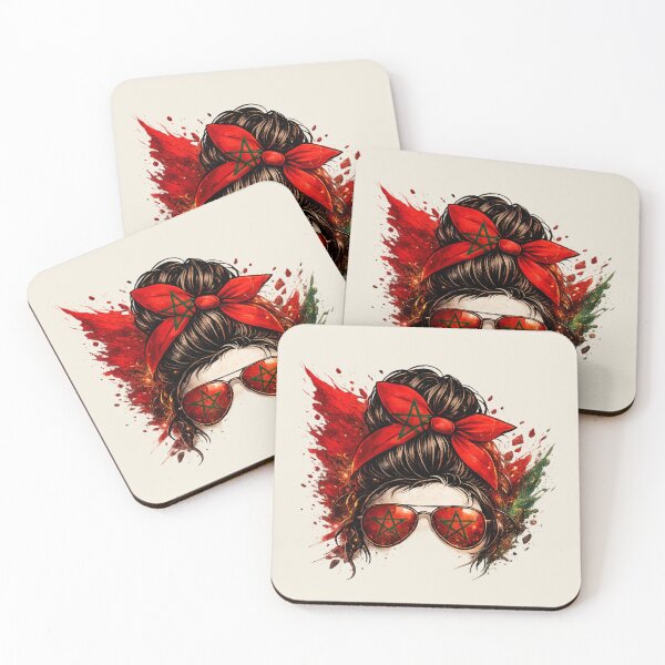Item preview, Morocco Girl Flag Gift designed and sold by Corvoria.