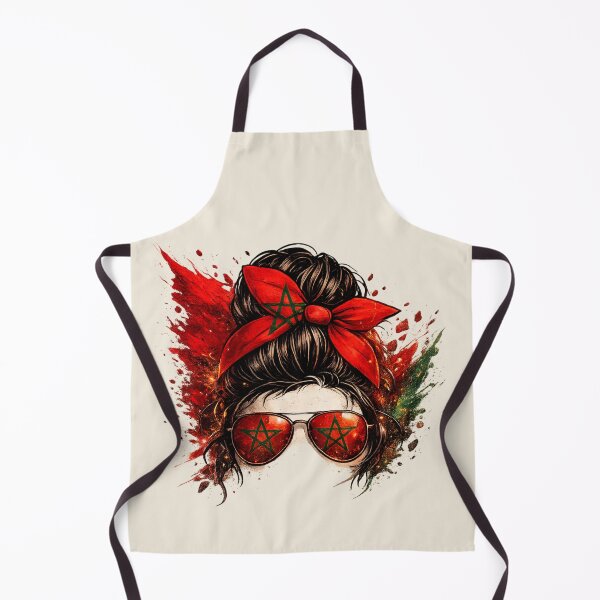 Item preview, Morocco Girl Flag Gift designed and sold by Corvoria.