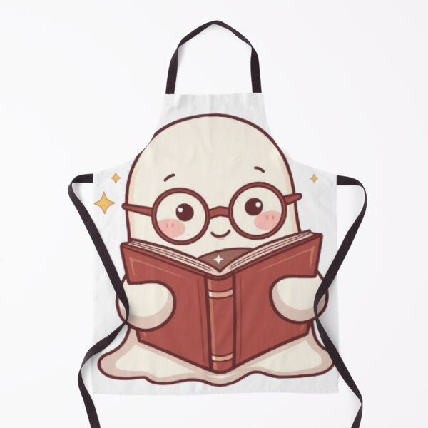 Item preview, Cozy Ghost Reading Club Sticker | Adorable Kawaii Book Ghost designed and sold by Stylestickers55.