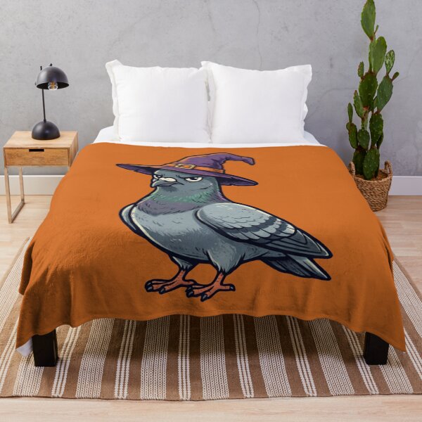 Item preview, Resting Witch Face Pigeon designed and sold by azule1.