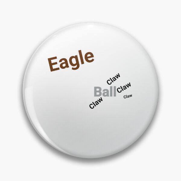 Item preview, Eagle Claw Ball Sports Humor Meme designed and sold by elderberry.
