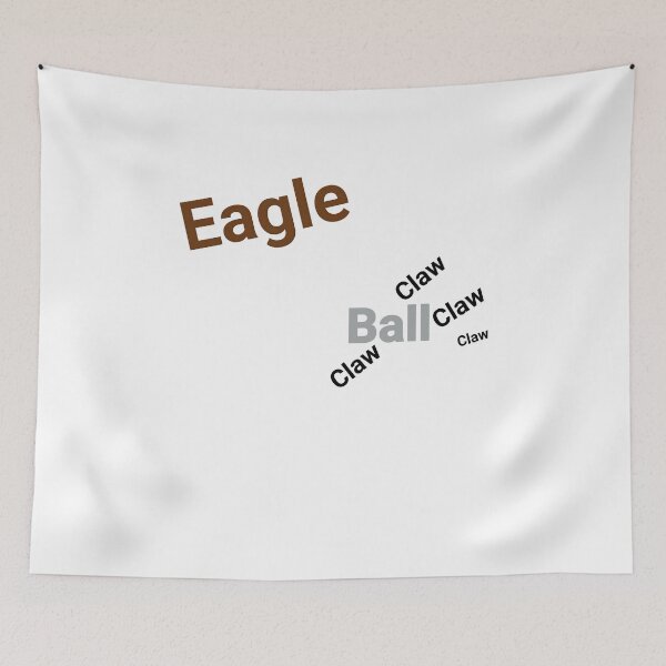 Item preview, Eagle Claw Ball Sports Humor Meme designed and sold by elderberry.