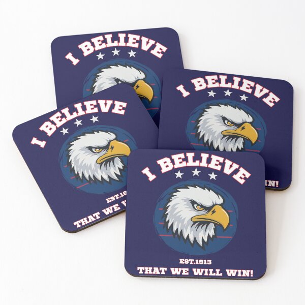 Item preview, USA Soccer T-Shirt | I Believe That We Will Win | USMNT American Eagle Football Graphic Tee designed and sold by WildTrace.