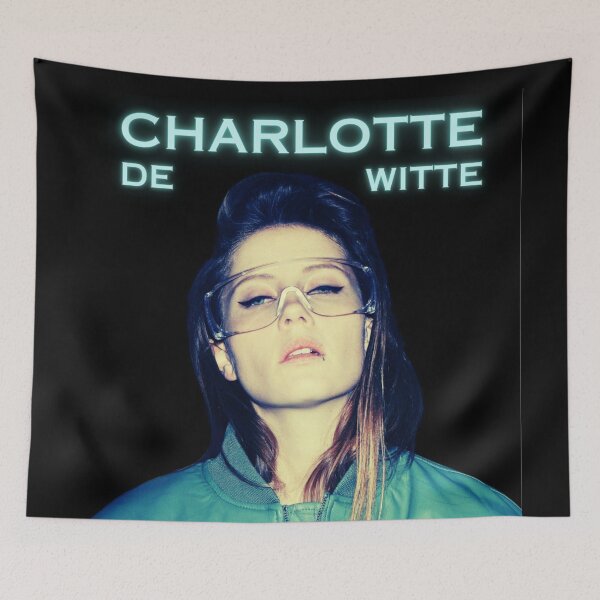 Item preview, Charlotte De Witte Neon Techno DJ Portrait designed and sold by Vicky021.