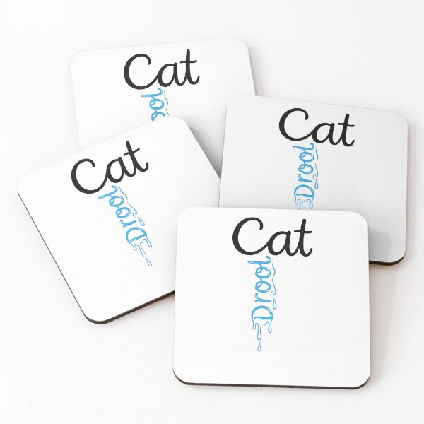Item preview, Funny Blue Drooling Cat Meme Text designed and sold by elderberry.