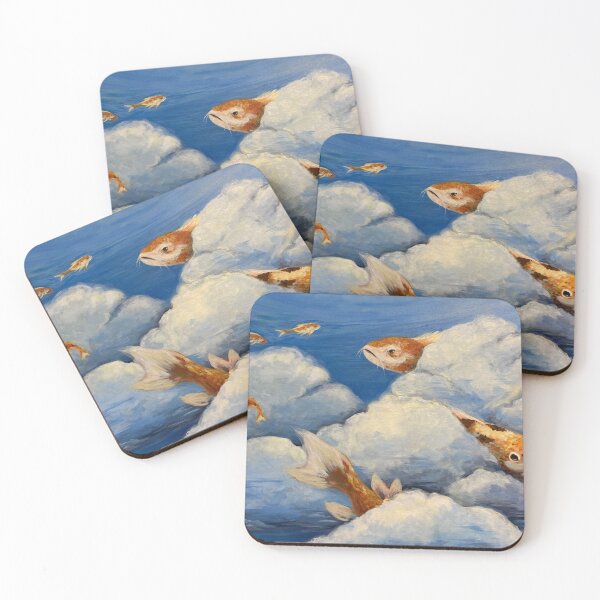 Item preview, Flying Koi Fish designed and sold by AddySheaGallery.