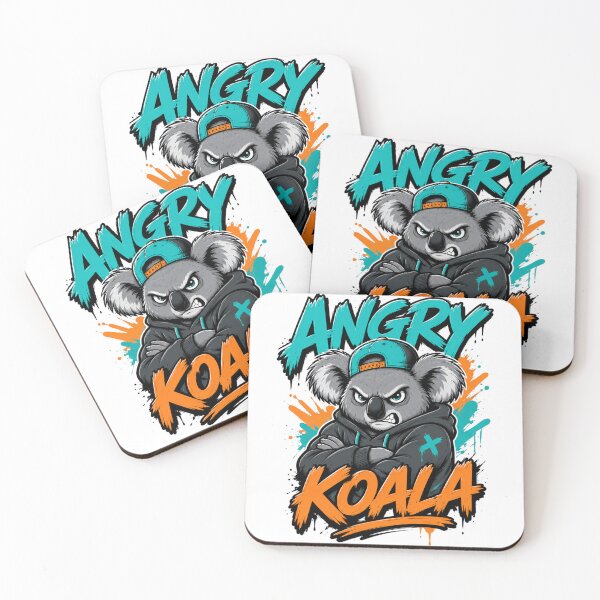 Item preview, Angry Koala Streetwear Attitude Graphic designed and sold by the-dovlat.