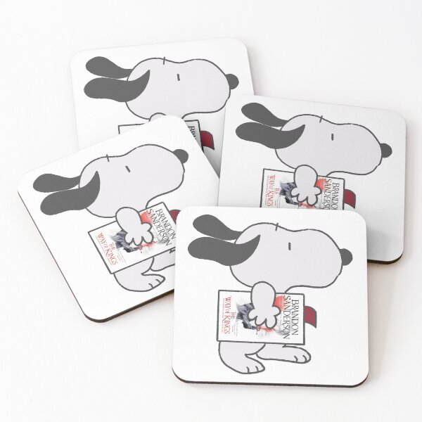 Item preview, snoopy reading the way of kings designed and sold by liveawhimsylife.