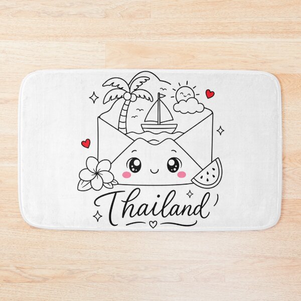 Item preview, Cute Thailand Travel Envelope | Kawaii Tropical Vacation Wanderlust Aesthetic designed and sold by Dulxoz.