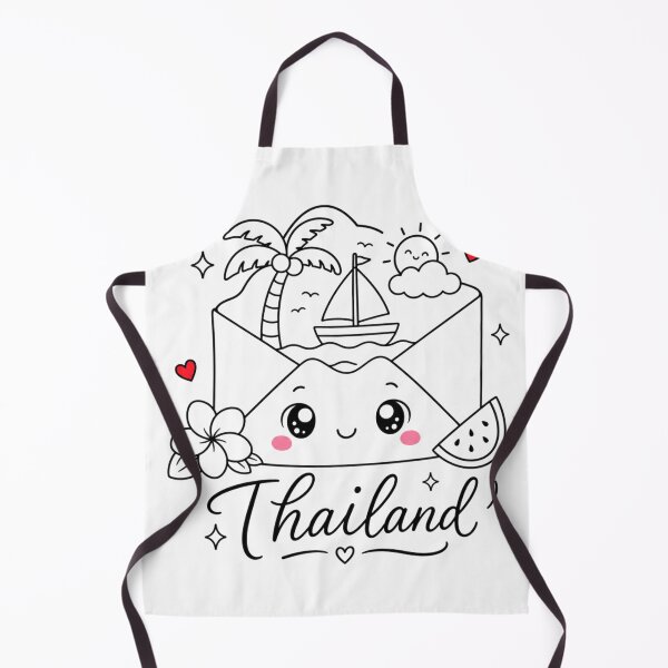Item preview, Cute Thailand Travel Envelope | Kawaii Tropical Vacation Wanderlust Aesthetic designed and sold by Dulxoz.