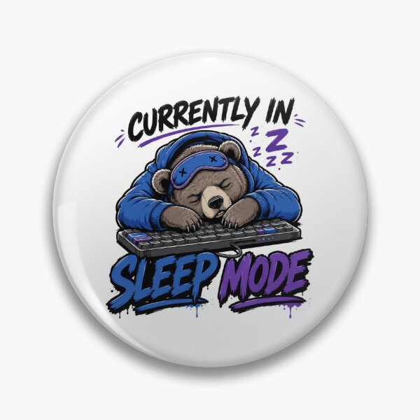 Item preview, Currently In Sleep Mode Lazy Bear Humor designed and sold by the-dovlat.