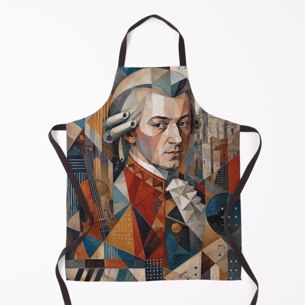 Item preview, Mozart, Austrian composer painting. designed and sold by GalleryKauffeld.
