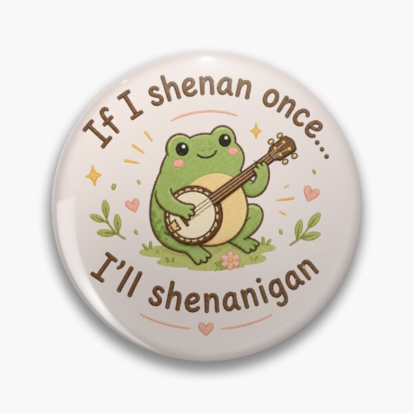 Item preview, If I Shenan Once I'll Shenanigan Funny Frog, Funny Mental Health, Cute Frog Meme, Animal Lover Gift designed and sold by Sprinkle12345.
