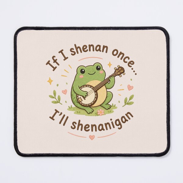 Item preview, If I Shenan Once I'll Shenanigan Funny Frog, Funny Mental Health, Cute Frog Meme, Animal Lover Gift designed and sold by Sprinkle12345.