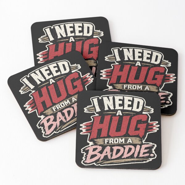 Item preview, I Need a Hug From a Baddie Shirt | Funny Meme Graphic Tee | Bold Streetwear Quote designed and sold by littlestore.