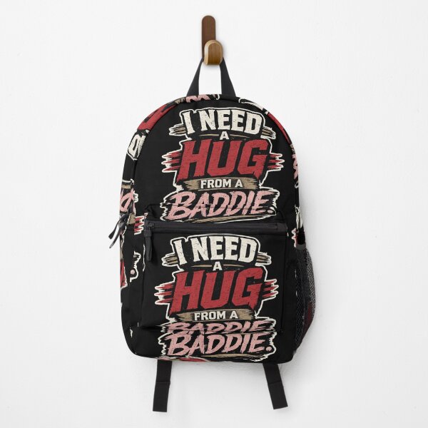 Item preview, I Need a Hug From a Baddie Shirt | Funny Meme Graphic Tee | Bold Streetwear Quote designed and sold by littlestore.