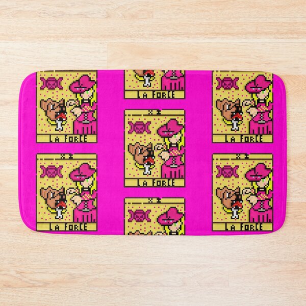 Item preview, Strength Tarot Card La Force Pixel Art designed and sold by RetroRlx.