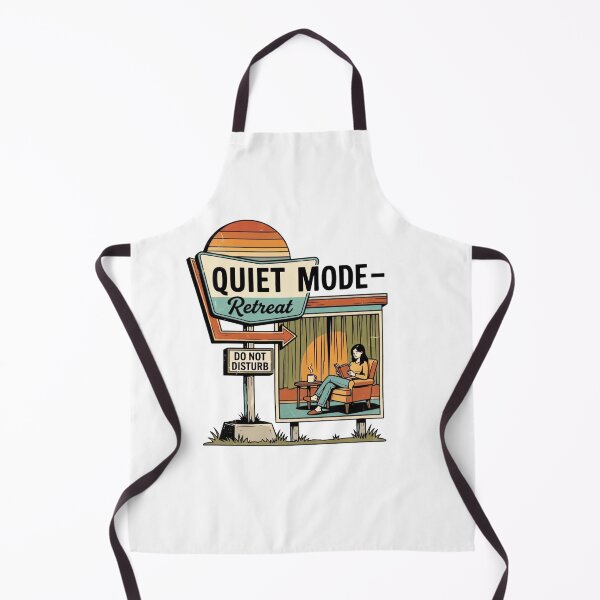 Item preview, Quiet Mode Retreat Do Not Disturb – Vintage Introvert Design designed and sold by urbinet.